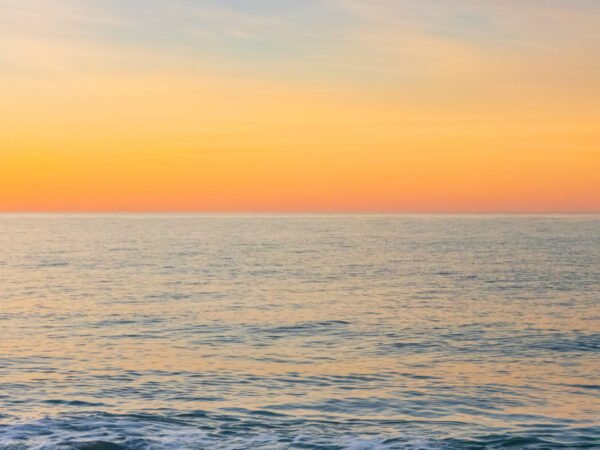 Ocean at sunrise