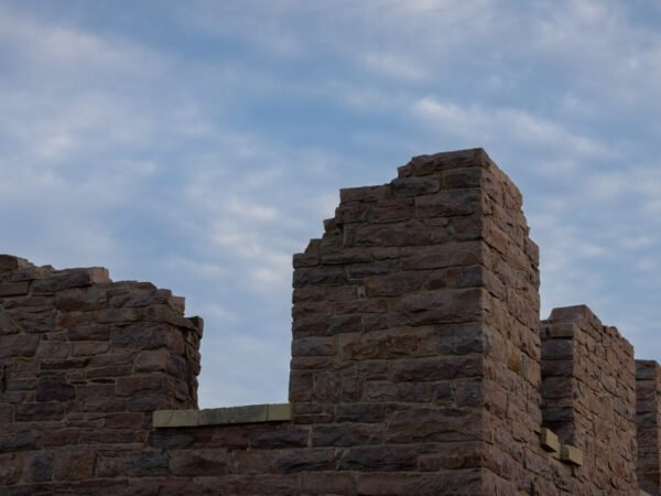 Wall ruins